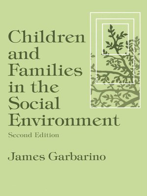 cover image of Children and Families in the Social Environment